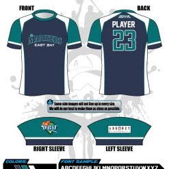 All The Way Live Designs East Bay Spring 2020 Baseball Jerseys