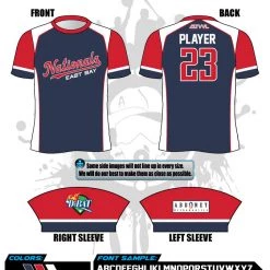 All The Way Live Designs East Bay Spring 2020 Baseball Jerseys