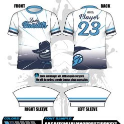 All The Way Live Designs Wisneski Lady Bandits Lady Bandits Men's Jersey
