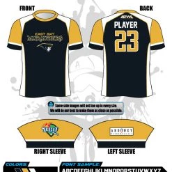 All The Way Live Designs East Bay Spring 2020 Baseball Jerseys