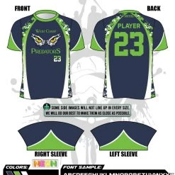 All The Way Live Designs WC Predators Camo Men's Full Dye Jersey