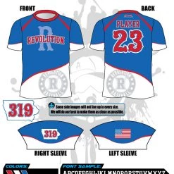 All The Way Live Designs Revolution Full Dye Men's Jersey