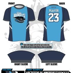 All The Way Live Designs Lady Bandits Nordberg 10U Men's Jersey
