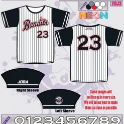 All The Way Live Designs Bandits 12U Full Dye Jersey (Fall 2018)