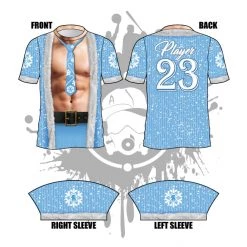 All The Way Live Designs Stud Claus Men's Jersey