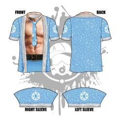 All The Way Live Designs Stud Claus Men's Jersey