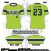 All The Way Live Designs WC Predators Lime Men's Full Dye Jersey