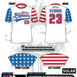 All The Way Live Designs Florida Express Men's Full Dye Jersey