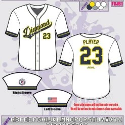 All The Way Live Designs Diamond Elite Full Button Jersey