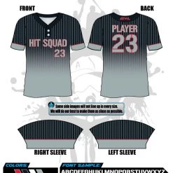 All The Way Live Designs Hit Squad 2 Button Full Dye Men's Jersey