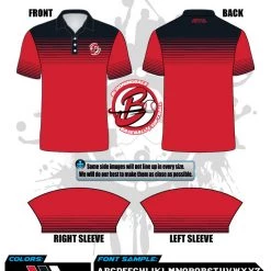 All The Way Live Designs Bloomingdale All Stars Mens Coaches Polo