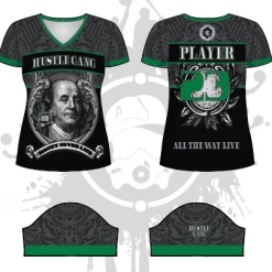 All The Way Live Designs Money Never Lies Women's Jersey