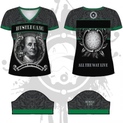 All The Way Live Designs Money Never Lies Women's Jersey