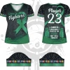All The Way Live Designs Themes Cancer Fighters Women's Jersey
