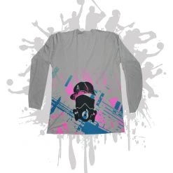 All The Way Live Designs Hard Knocks Men's Long Sleeve Sub Dye Jersey