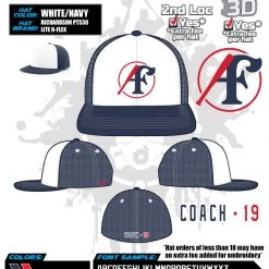 All The Way Live Designs AF Coach 19 Hats Diamond Elite 2018