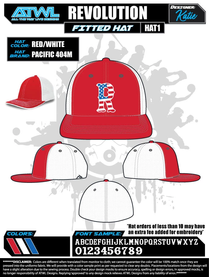 All The Way Live Designs Revolution 404m Team Hats 4 All The Way Live Designs Revolution 404m Team Hats