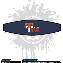 All The Way Live Designs Team Tampa Headband