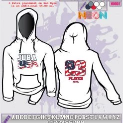 All The Way Live Designs Bandits 12U Sub Dye Hoodie