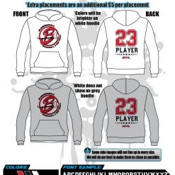 All The Way Live Designs Bloomingdale All Stars Sub Dye Hoody