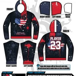 All The Way Live Designs Hoodies ATWL Worldwide Unisex Hoody