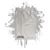 All The Way Live Designs Light Grey Microfiber Stretch Short
