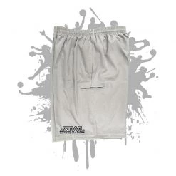 All The Way Live Designs Light Grey Microfiber Stretch Short