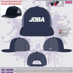 All The Way Live Designs Bandits 12U Hats (Fall 2018)