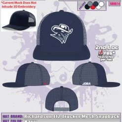 All The Way Live Designs Bandits 12U Hats (Fall 2018)
