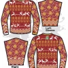 All The Way Live Designs REINDEER GAMES UGLY SWEATER Men