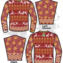 All The Way Live Designs REINDEER GAMES UGLY SWEATER Men