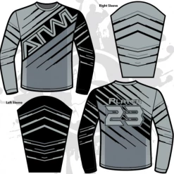 All The Way Live Designs Veracious Mens Full Dye Jersey