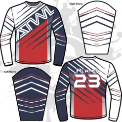 All The Way Live Designs Veracious Mens Full Dye Jersey