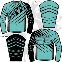 All The Way Live Designs Veracious Mens Full Dye Jersey