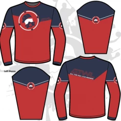 All The Way Live Designs Men Precision Youth Full Dye Long Sleeve Jersey