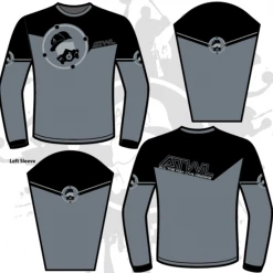 All The Way Live Designs Men Precision Youth Full Dye Long Sleeve Jersey