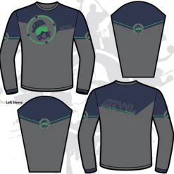 All The Way Live Designs Precision Mens Full Dye Long Sleeve Jersey