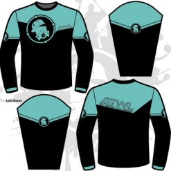 All The Way Live Designs Men Precision Youth Full Dye Long Sleeve Jersey