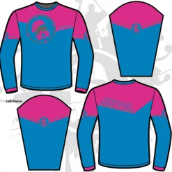 All The Way Live Designs Men Precision Youth Full Dye Long Sleeve Jersey