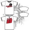 All The Way Live Designs Splash Mask Mens White Sub Dye Jersey Red/Black