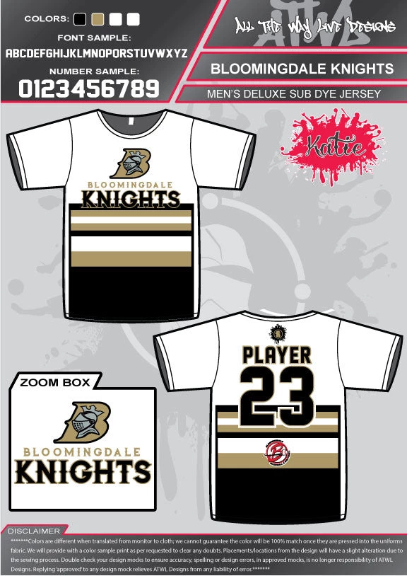 All The Way Live Designs Bloomingdale Fall Season Bloomingdale- Fall 2018 Sub Dye Jersey's 18 All The Way Live Designs Bloomingdale Fall Season Bloomingdale- Fall 2018 Sub Dye Jersey's