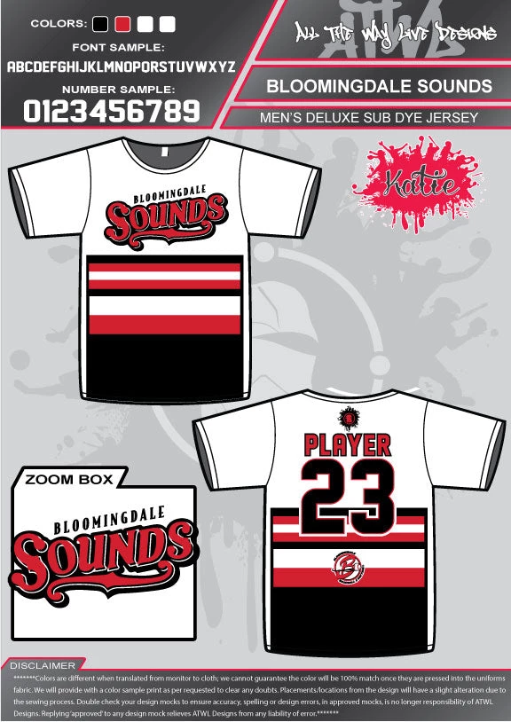 All The Way Live Designs Bloomingdale Fall Season Bloomingdale- Fall 2018 Sub Dye Jersey's 27 All The Way Live Designs Bloomingdale Fall Season Bloomingdale- Fall 2018 Sub Dye Jersey's