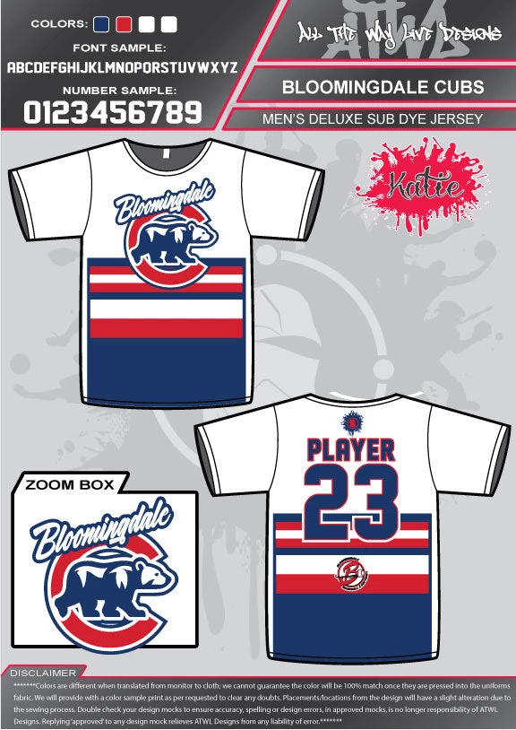 All The Way Live Designs Bloomingdale Fall Season Bloomingdale- Fall 2018 Sub Dye Jersey's 10 All The Way Live Designs Bloomingdale Fall Season Bloomingdale- Fall 2018 Sub Dye Jersey's