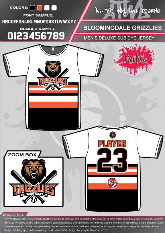 All The Way Live Designs Bloomingdale Fall Season Bloomingdale- Fall 2018 Sub Dye Jersey's 14 All The Way Live Designs Bloomingdale Fall Season Bloomingdale- Fall 2018 Sub Dye Jersey's