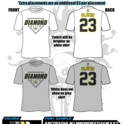 All The Way Live Designs Diamond Elite 2019 Diamond Elite Men's Sub Dye Jersey
