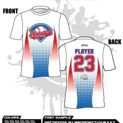 All The Way Live Designs Pinecrest Fall League Men's Sub Dye Jersey