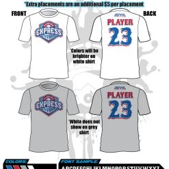 All The Way Live Designs Florida Express Men's Sub Dye Jersey