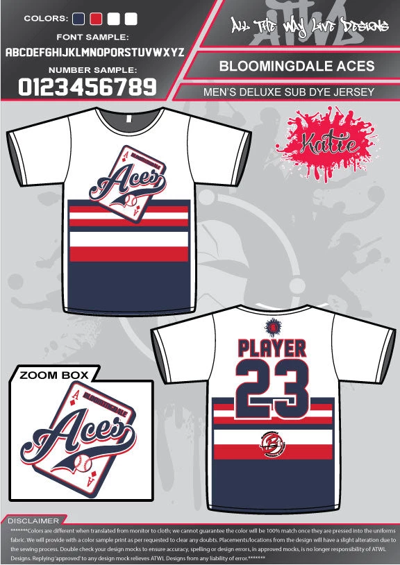 All The Way Live Designs Bloomingdale Fall Season Bloomingdale- Fall 2018 Sub Dye Jersey's 5 All The Way Live Designs Bloomingdale Fall Season Bloomingdale- Fall 2018 Sub Dye Jersey's