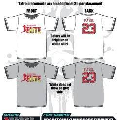 All The Way Live Designs Bloomingdale Elite Sub Dye Jerseys