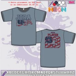 All The Way Live Designs Bandits 12U Sub Dye Jersey (Fall 2018)